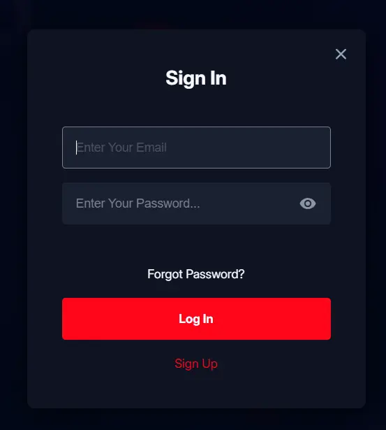 Onluck Login Process